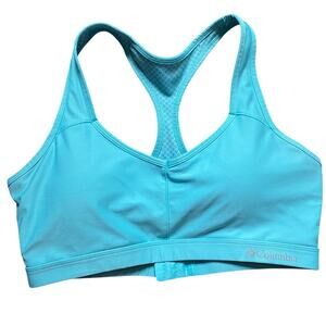 Columbia Large Blue Sports Bra Size Large